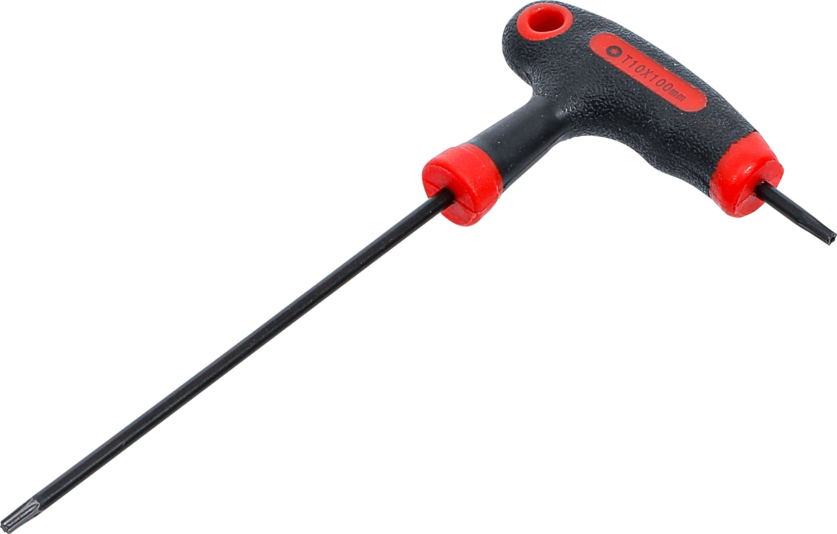 Skruvmejsel med T-handtag och klinga på sidan | T-Profil (för Torx) med/utan borrning T10