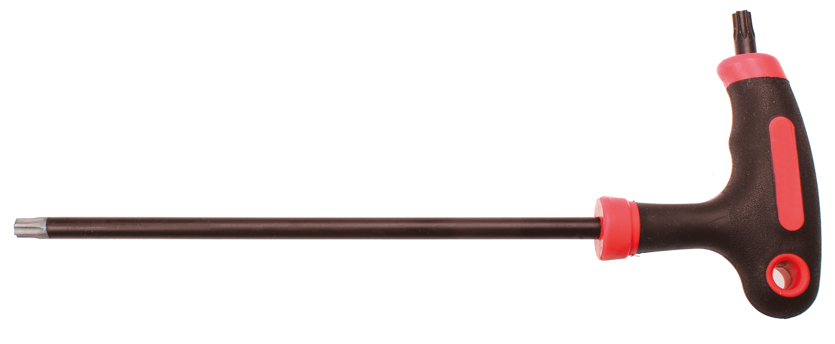 Skruvmejsel med T-handtag och klinga på sidan | T-Profil (för Torx) med/utan borrning T15