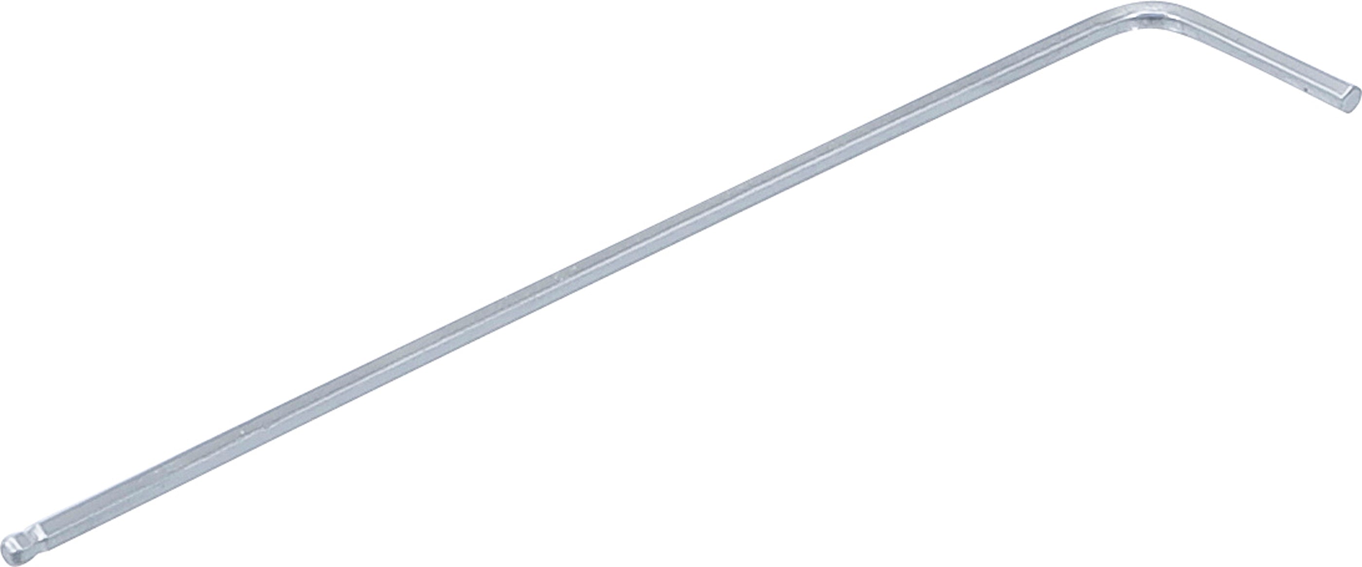 Vinkelnyckel | extra lång | Inre sexkant / Inre sexkant med kulhuvud 2,0 mm