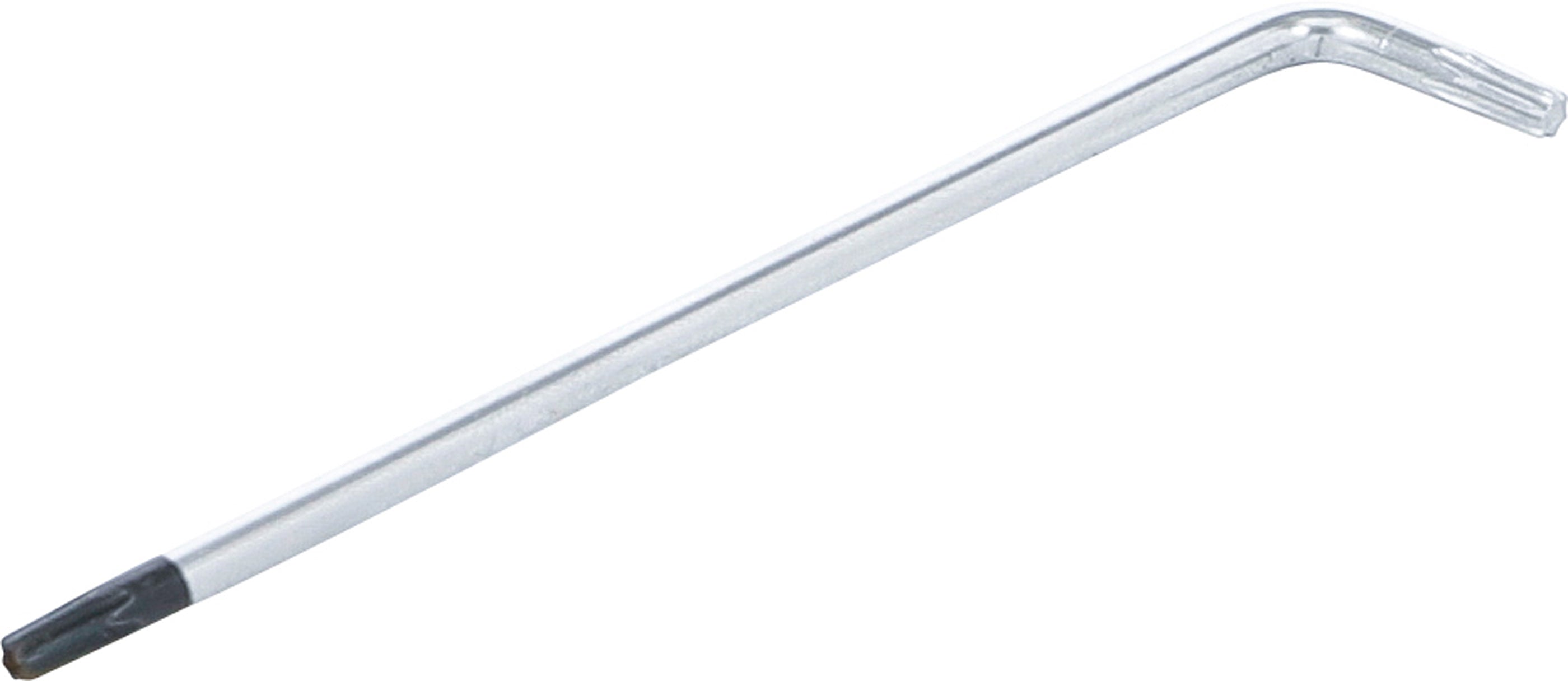 Vinkelnyckel | extra lång | T-Profil (för Torx) med/utan Borrning T10