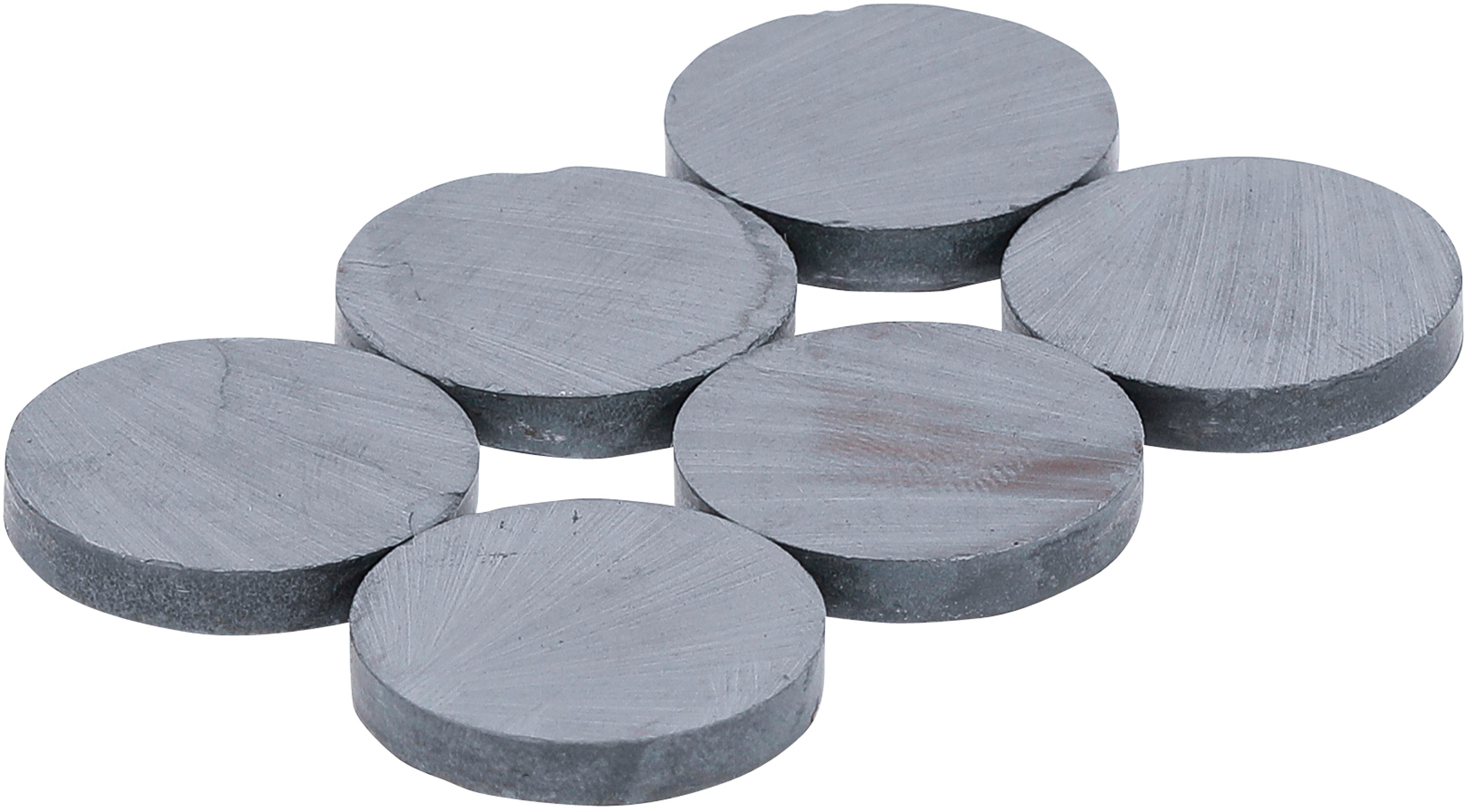 Magnet-sats | Keramik | Ø 25 mm | 6 delar