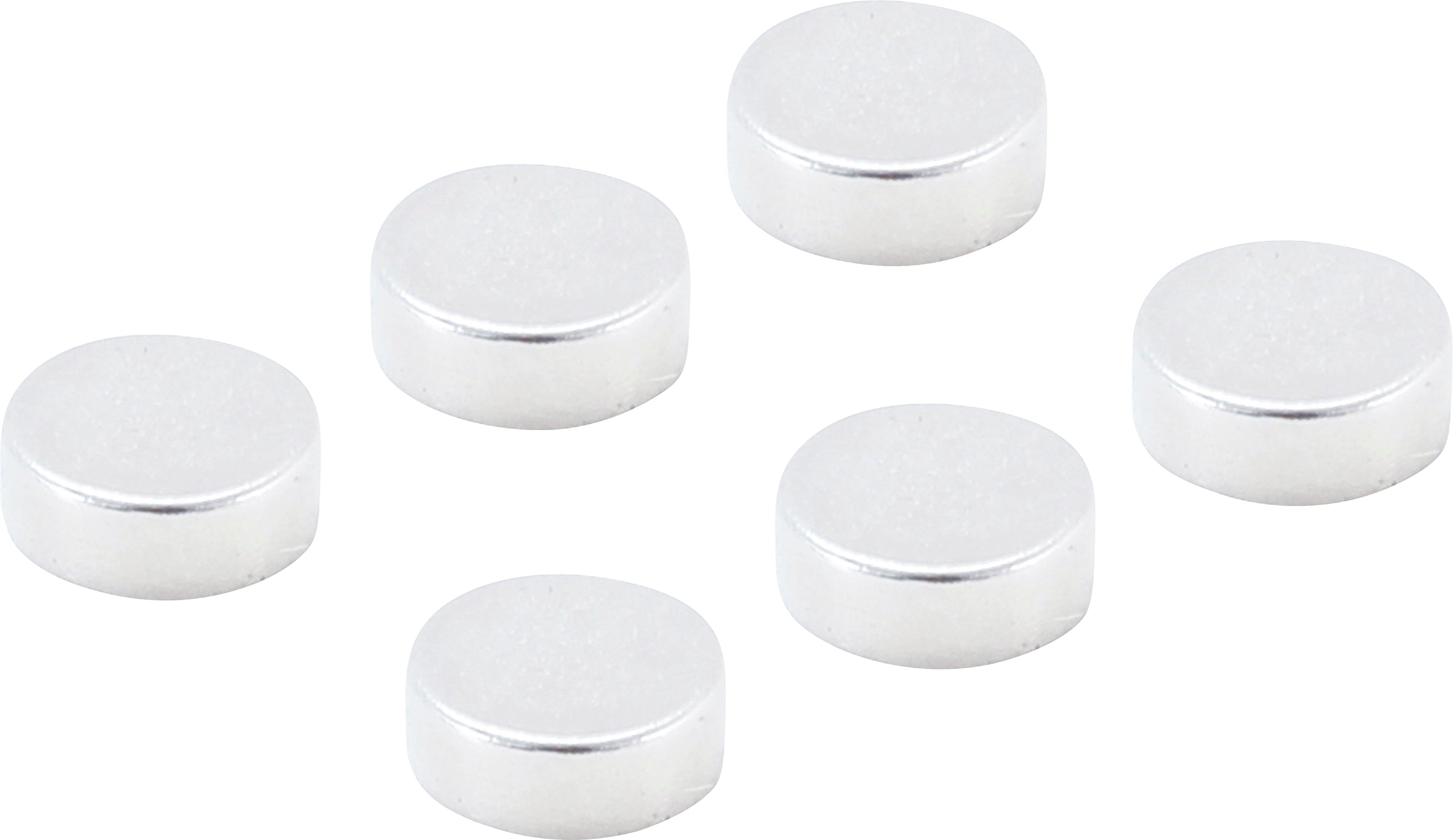 Magnet-sats | extra kraftig | Ø 8 mm | 6 delar