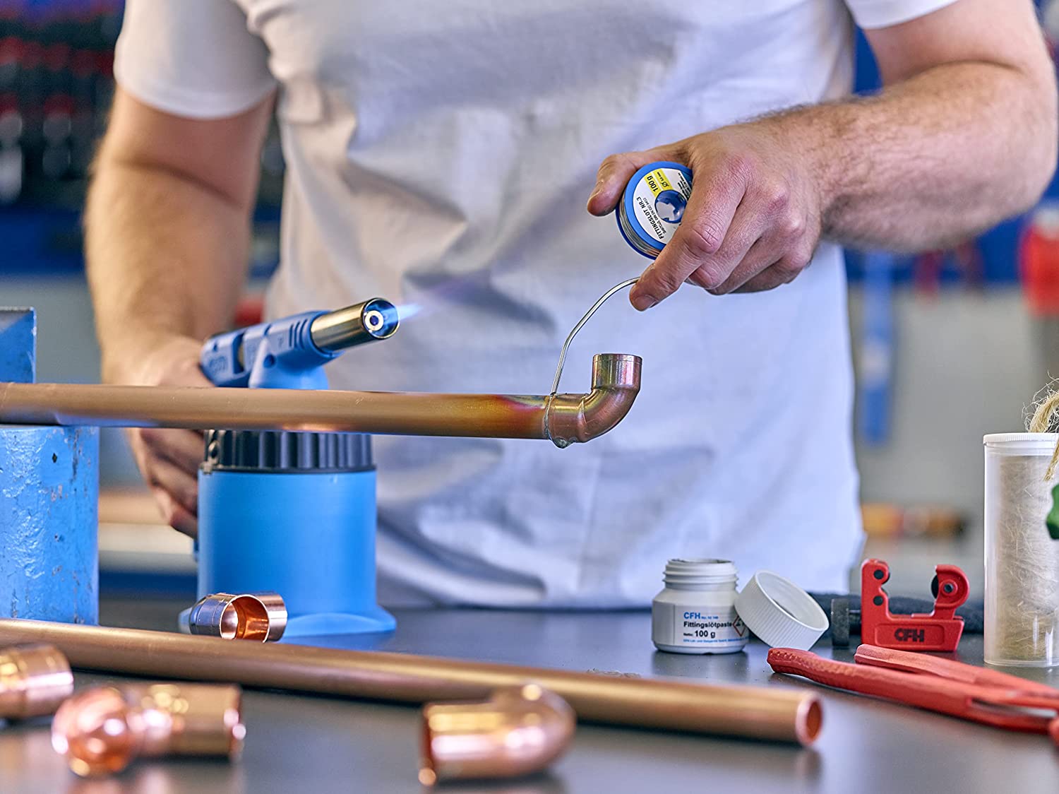 CFH Loddetråd til VVS 250g