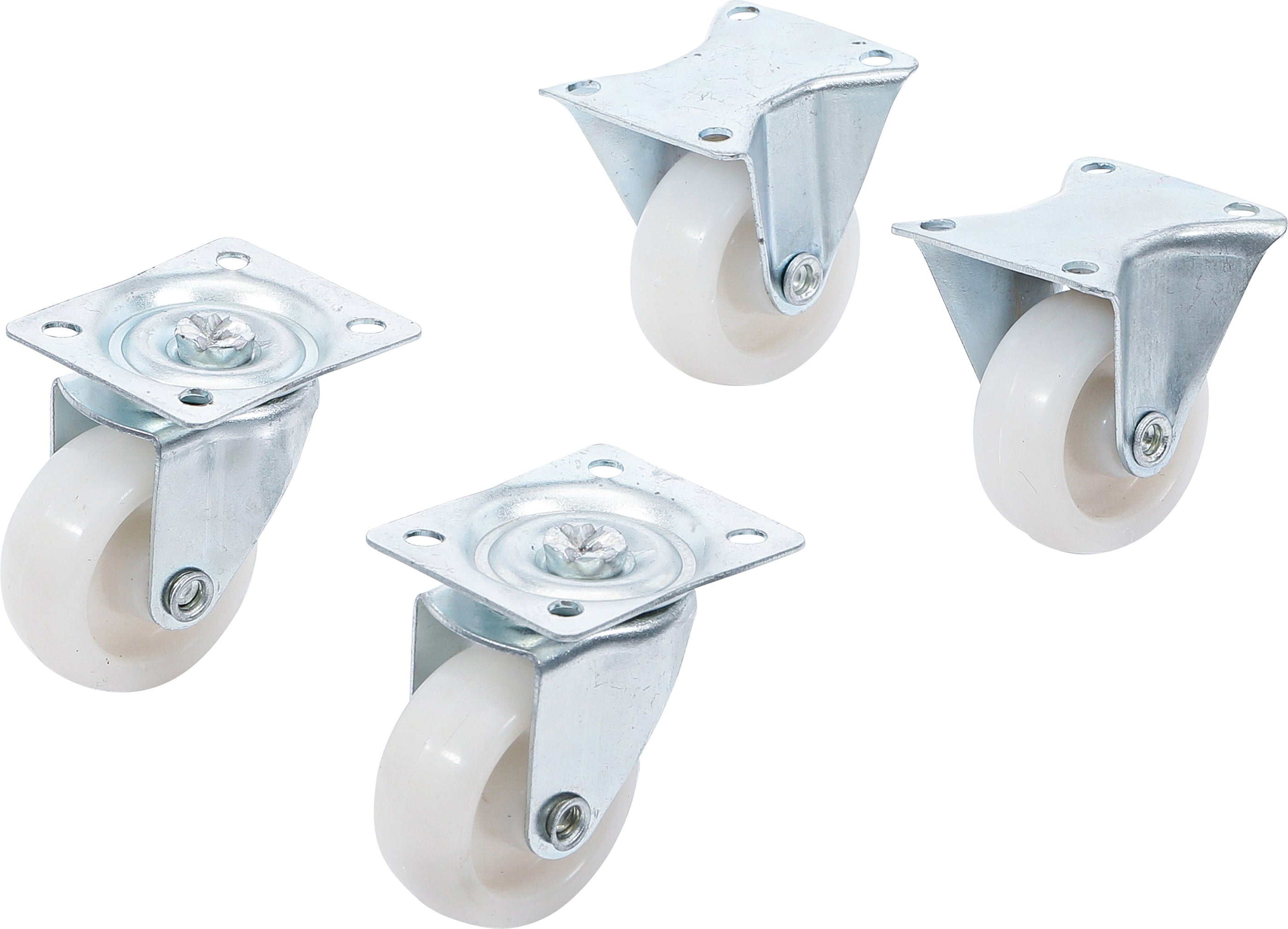 Styr-/rullhjul-sats | 40 mm | 4 delar