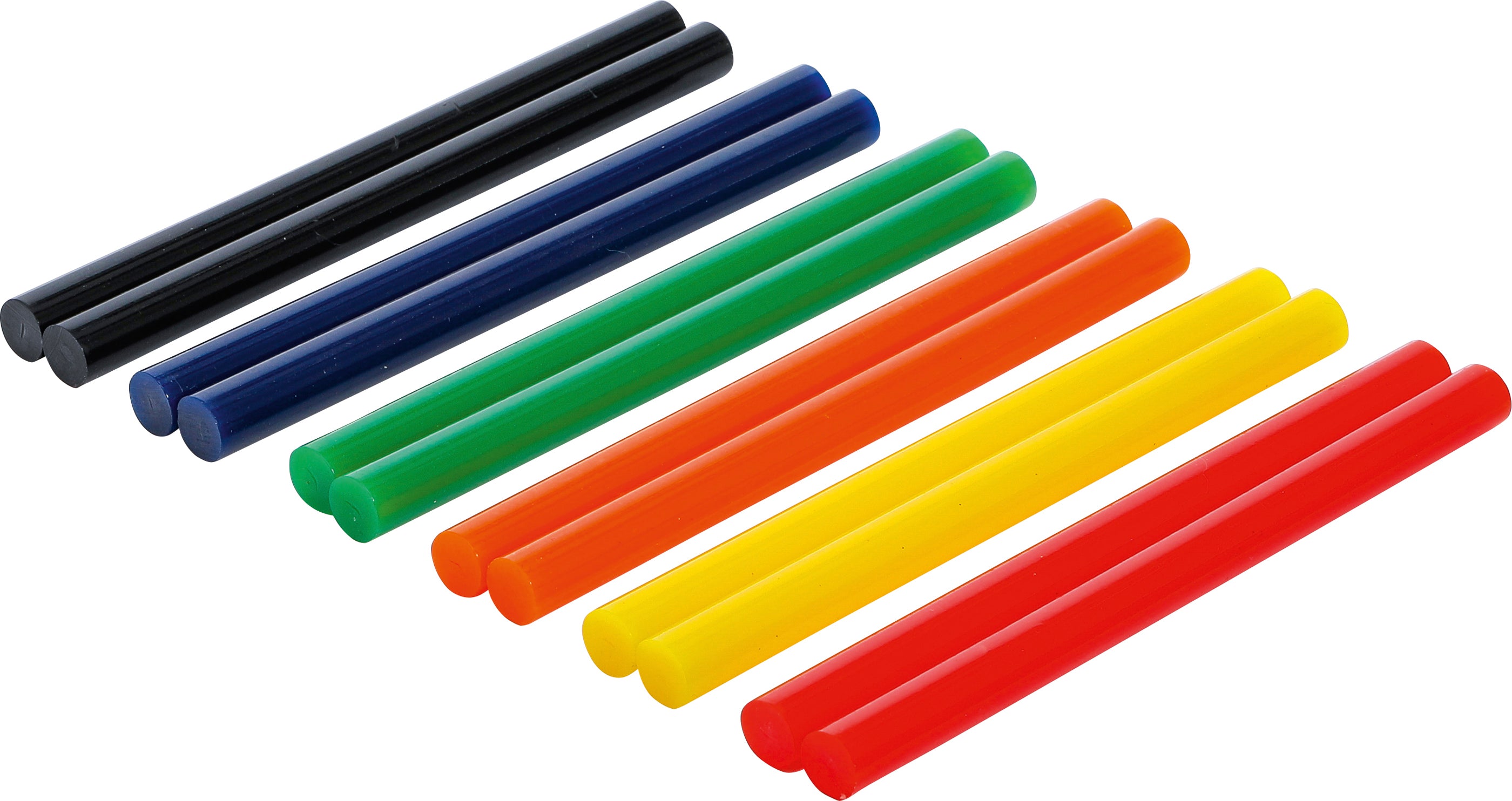 Smeltelimpatroner | Farvede | Ø 11 mm, 150 mm | 12 stk.