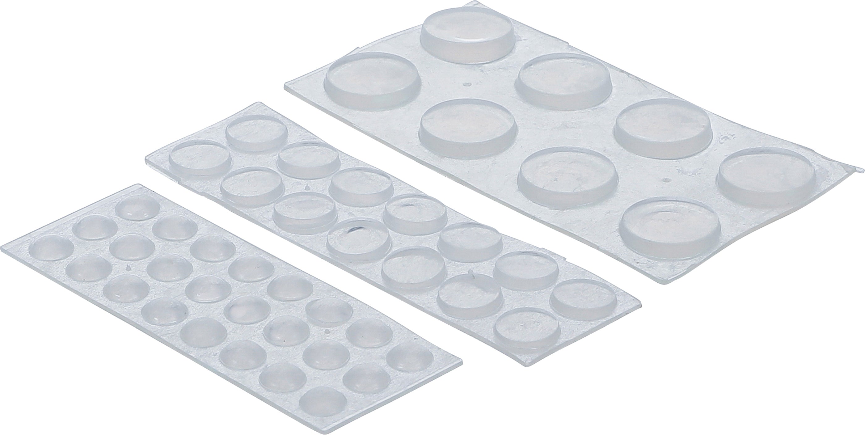 Elastiska dämpare-sats | transparent | 46 delar