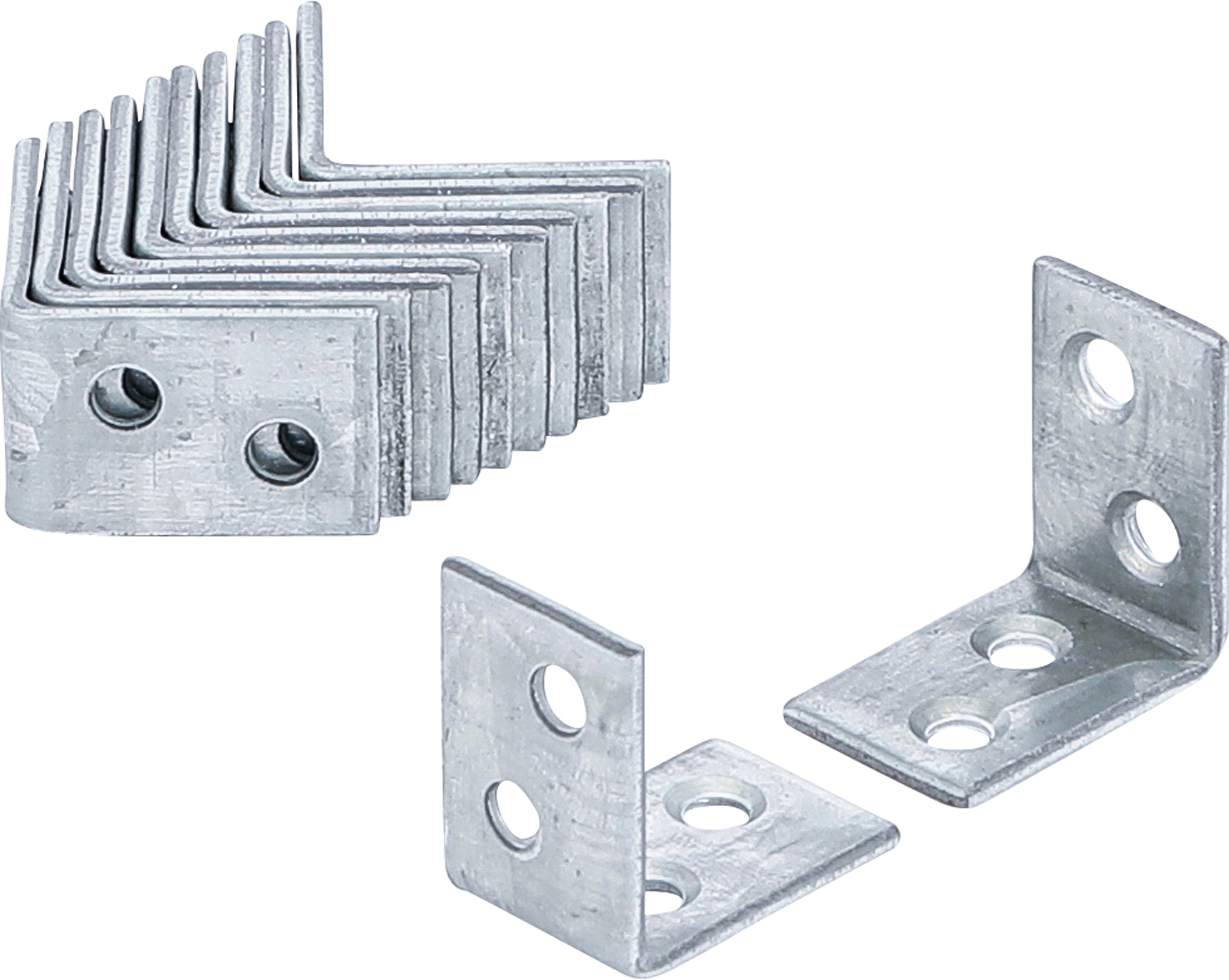 Vinkelbeslag | 25 x 25 x 15 mm | 12 dele