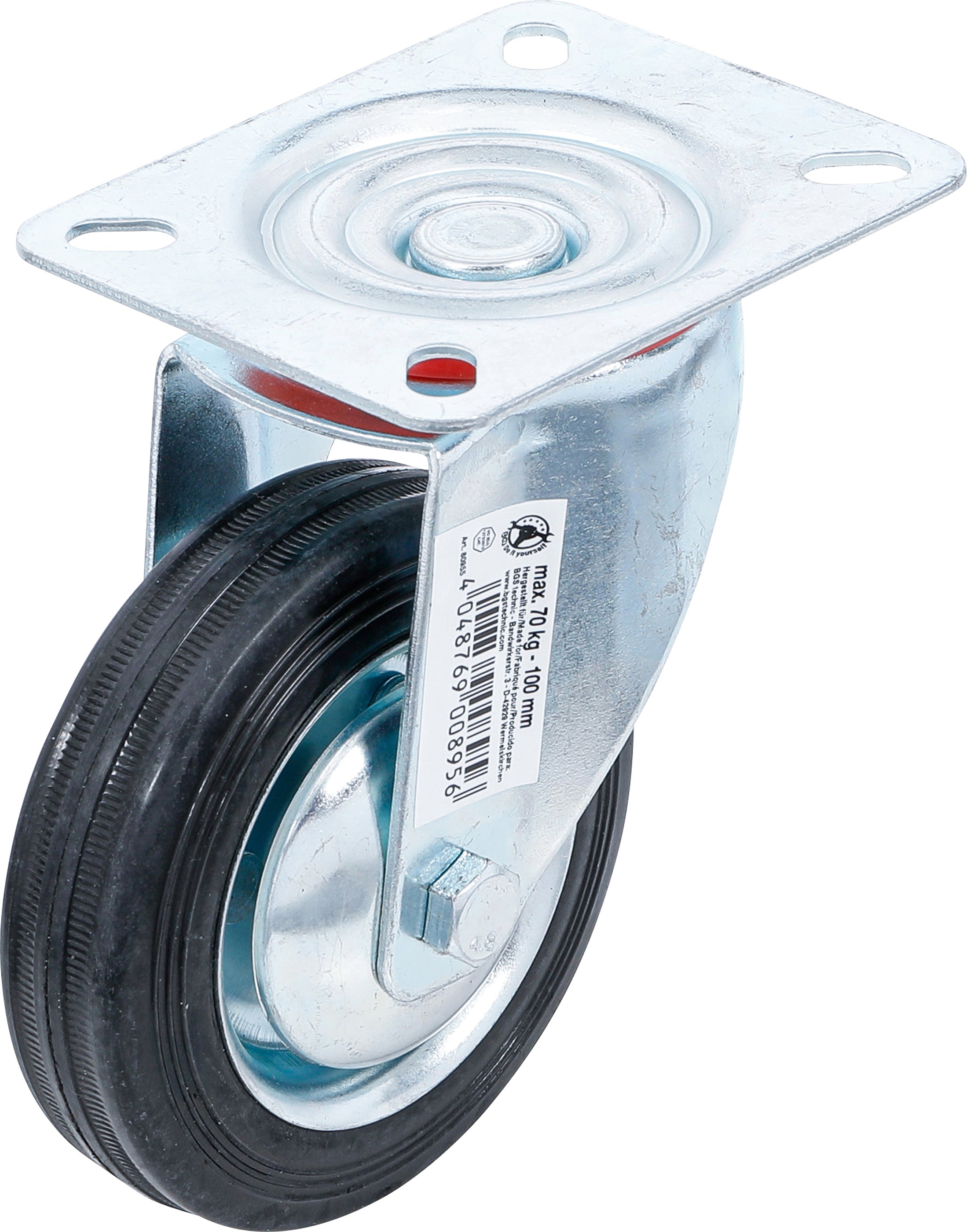 Styrerulle | Med skruebase | Ø 100 mm