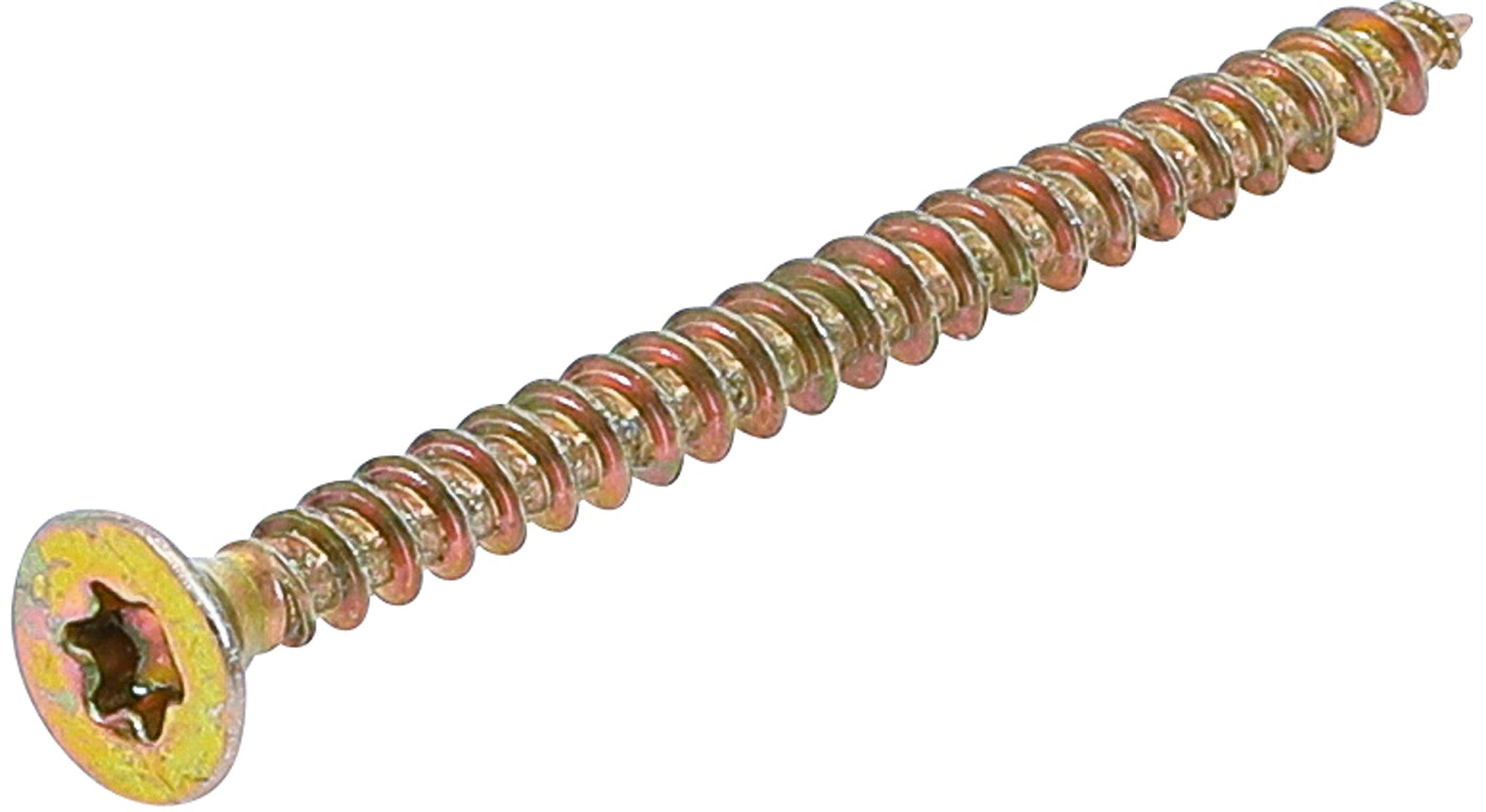 Universalskruv | T-Profil (för Torx) T20 | 4,0 x 50 mm | 125 st.