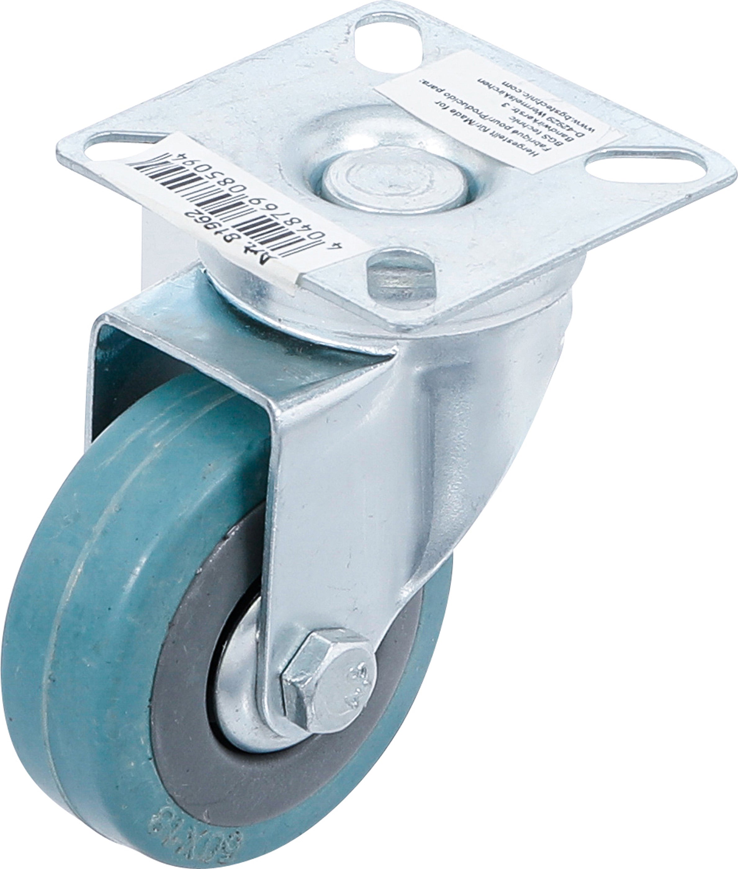 Styrerulle | Gummi | Med skruebase | Ø 50 mm