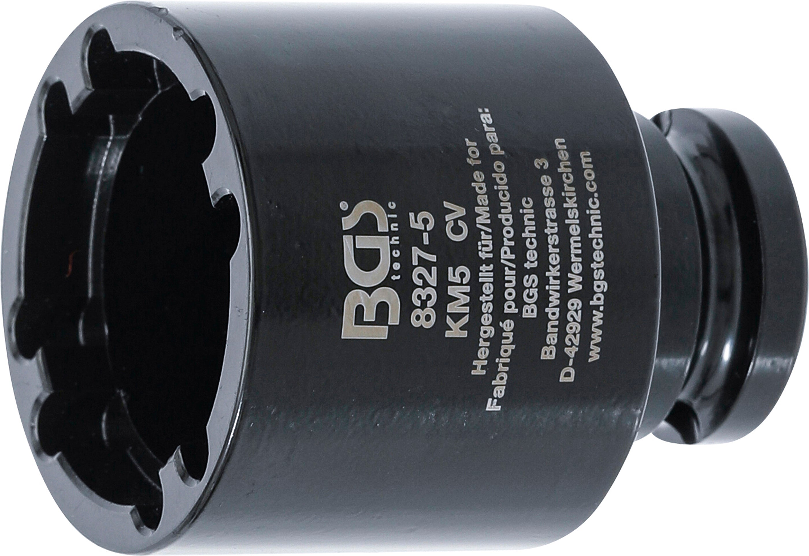 Hagemøtriknøgle | Indvendige bolte | KM5