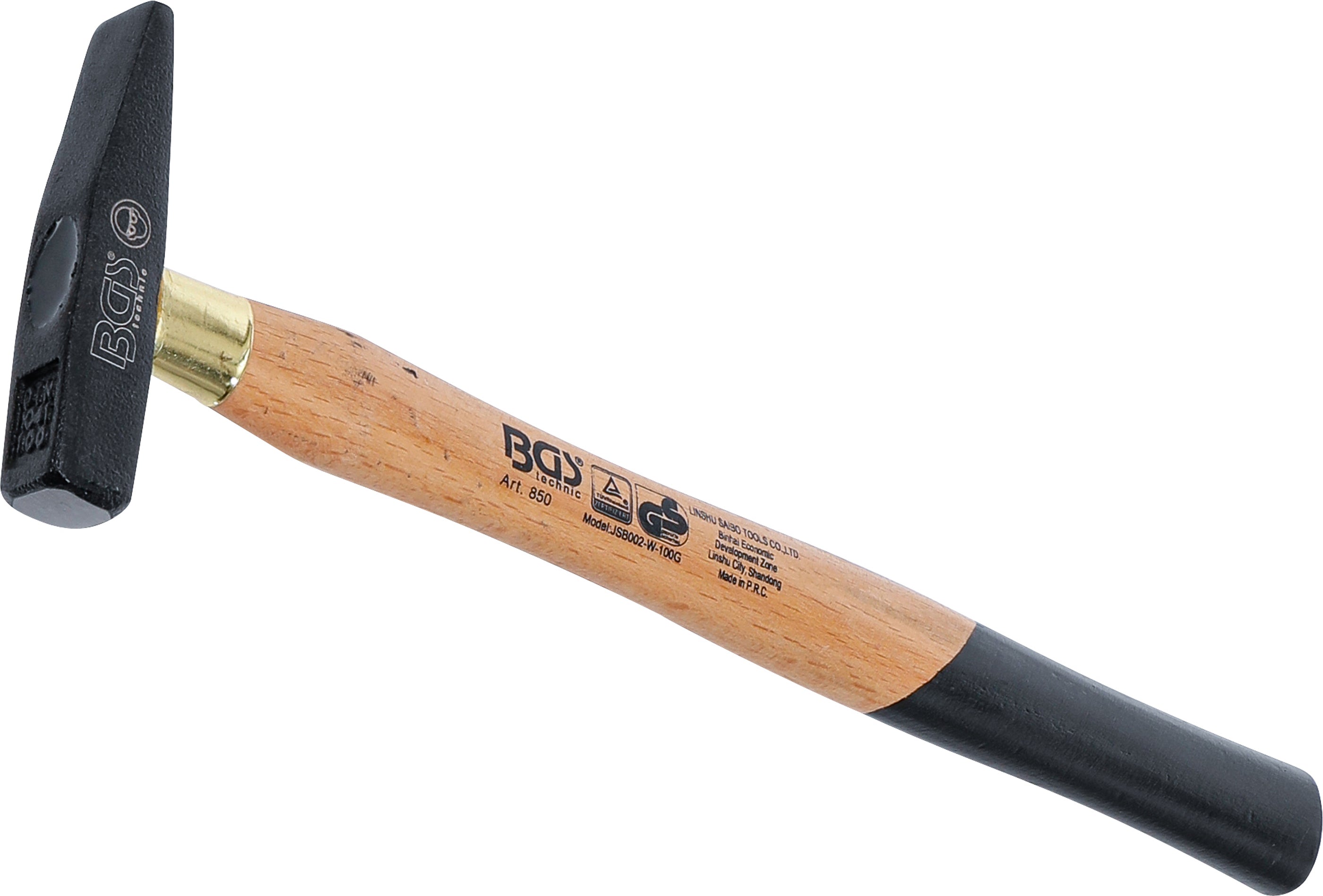 Pladehammer | Træskaft | DIN 1041 | 100 g