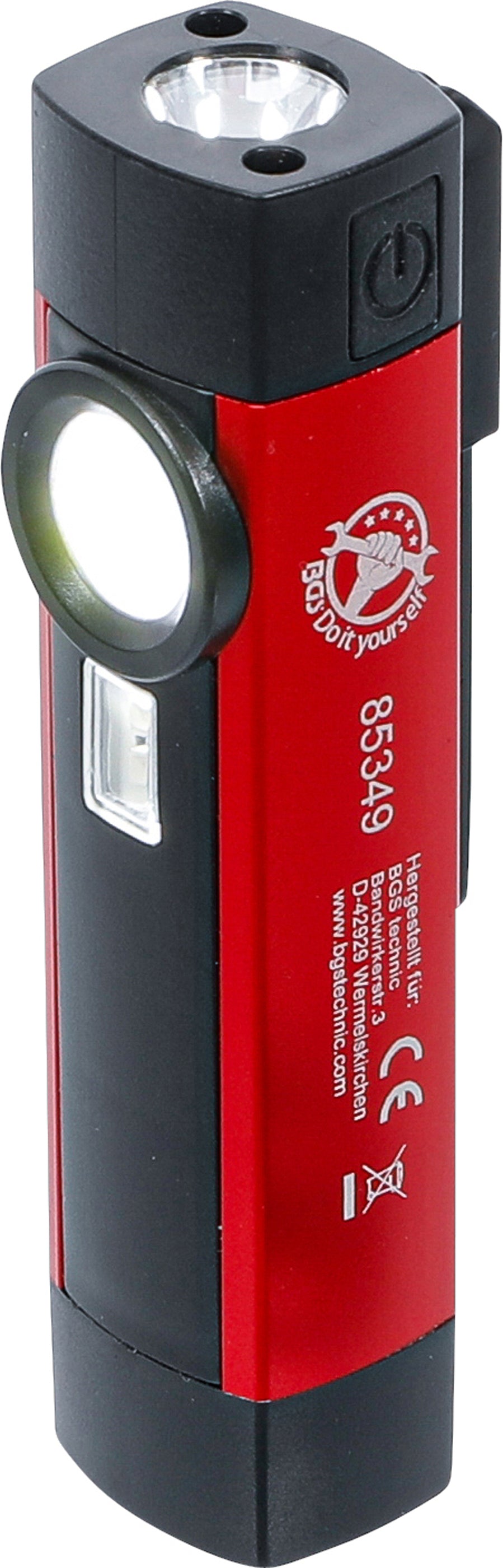 COB LED / UV aluminium håndlampe | 1W