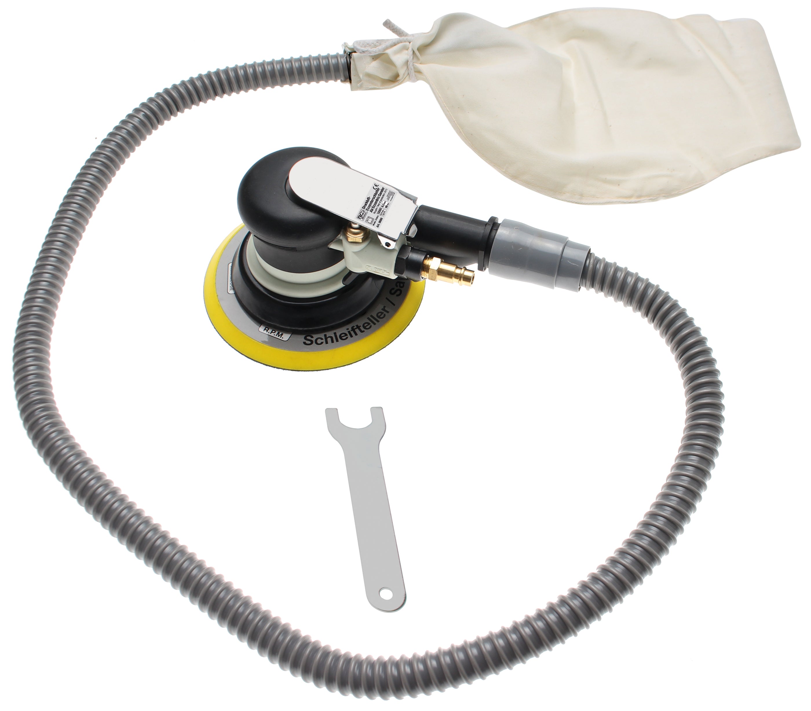 Trykluft excentrisk sliber