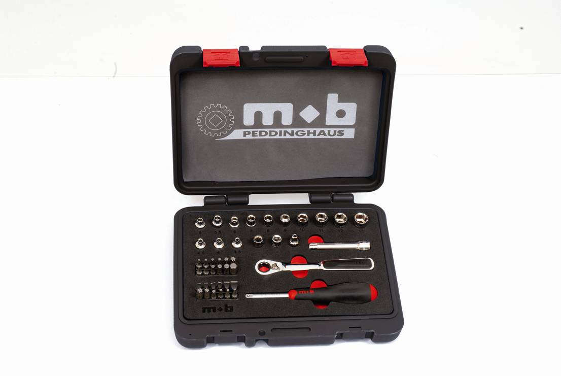 PEDDINGHAUS Sokkel/Bit Sæt 43 dele