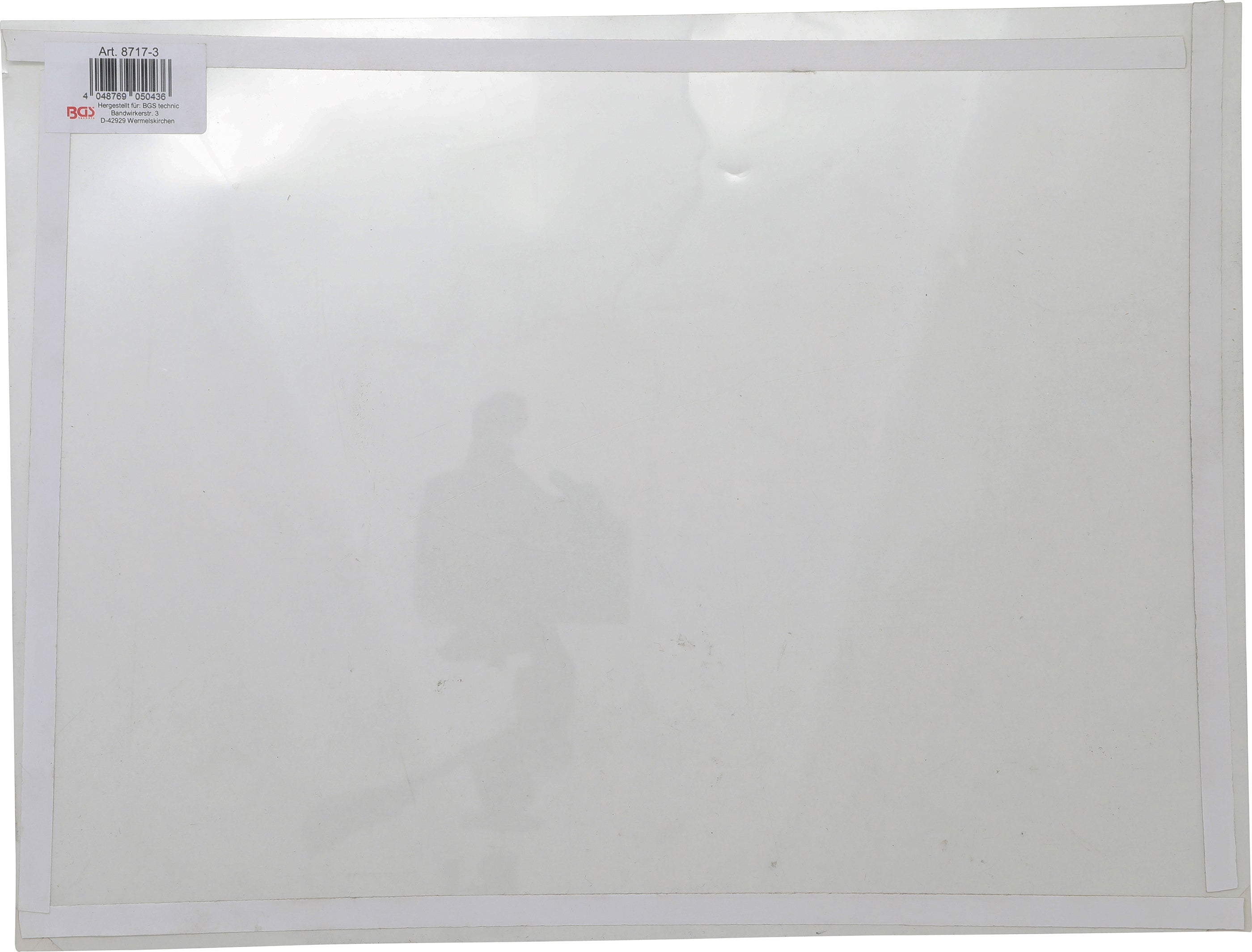 Beskyttelsesfilm | til BGS 8717