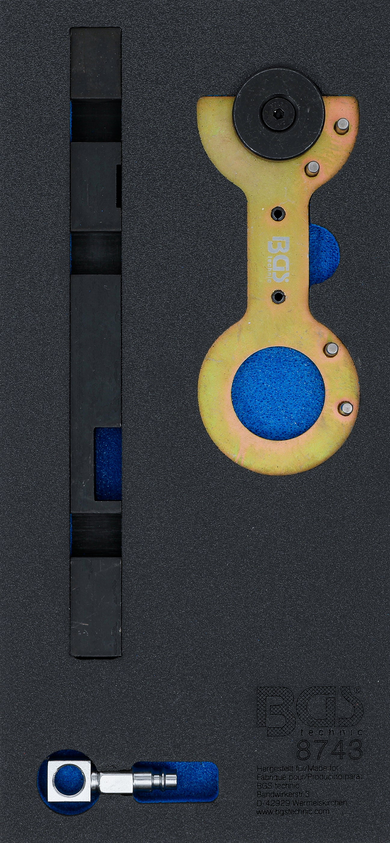 Værkstedsvognsstolpe 1/3: Justeringsværktøjssæt til dobbelt Vanos til BMW M52TU / M54 / M56