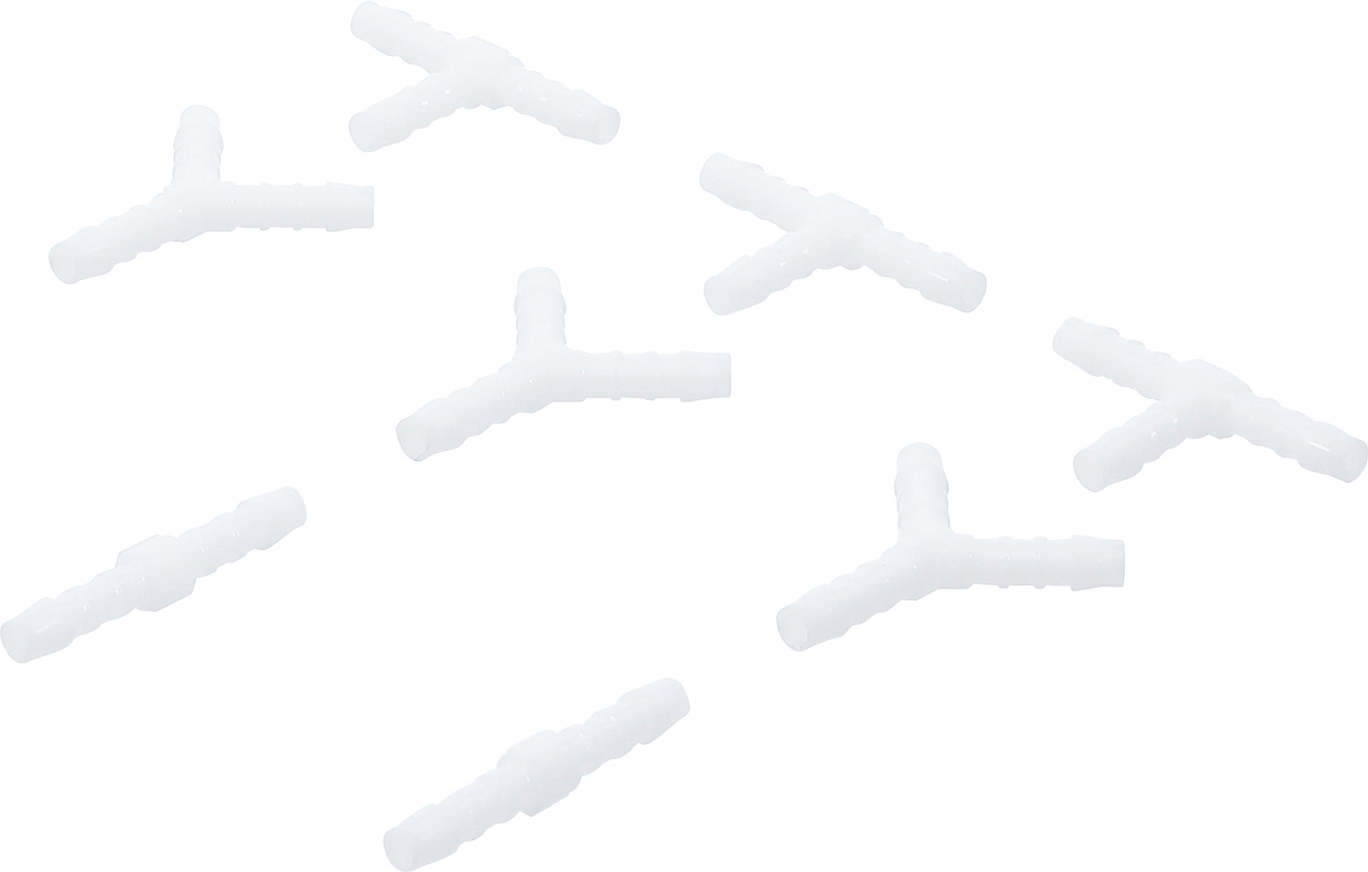 Slangekoblingssortiment | brændstofbestandig | 6 mm | 8 stk.