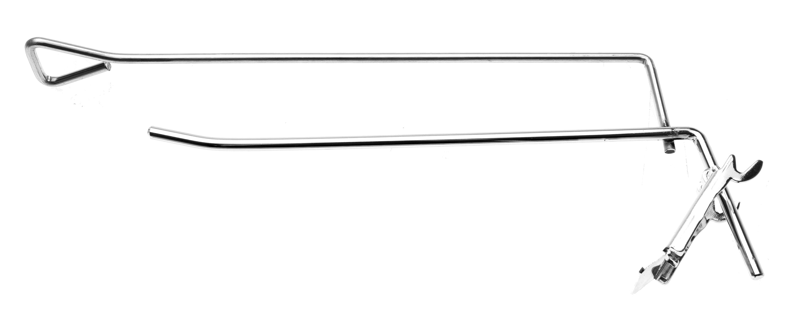 Enkelt krog med snaplås | 200 x 4,8 mm