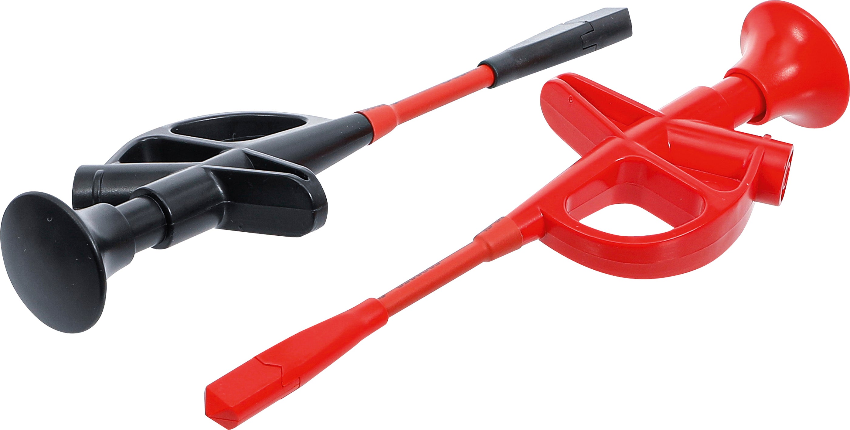 Målespidsklemme med kabelindføringsfunktion