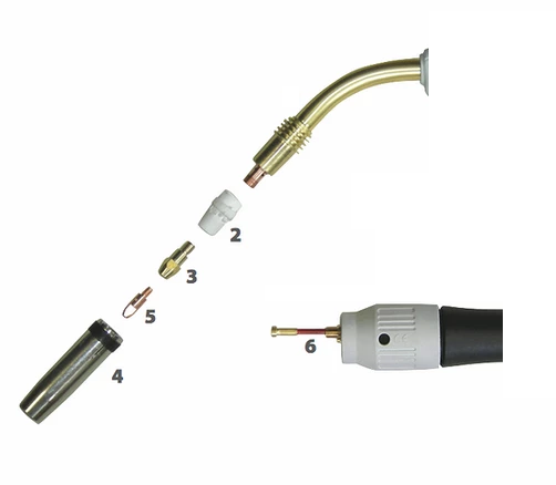 Kontaktrørholder M36 M6 (28) x 2 stk.