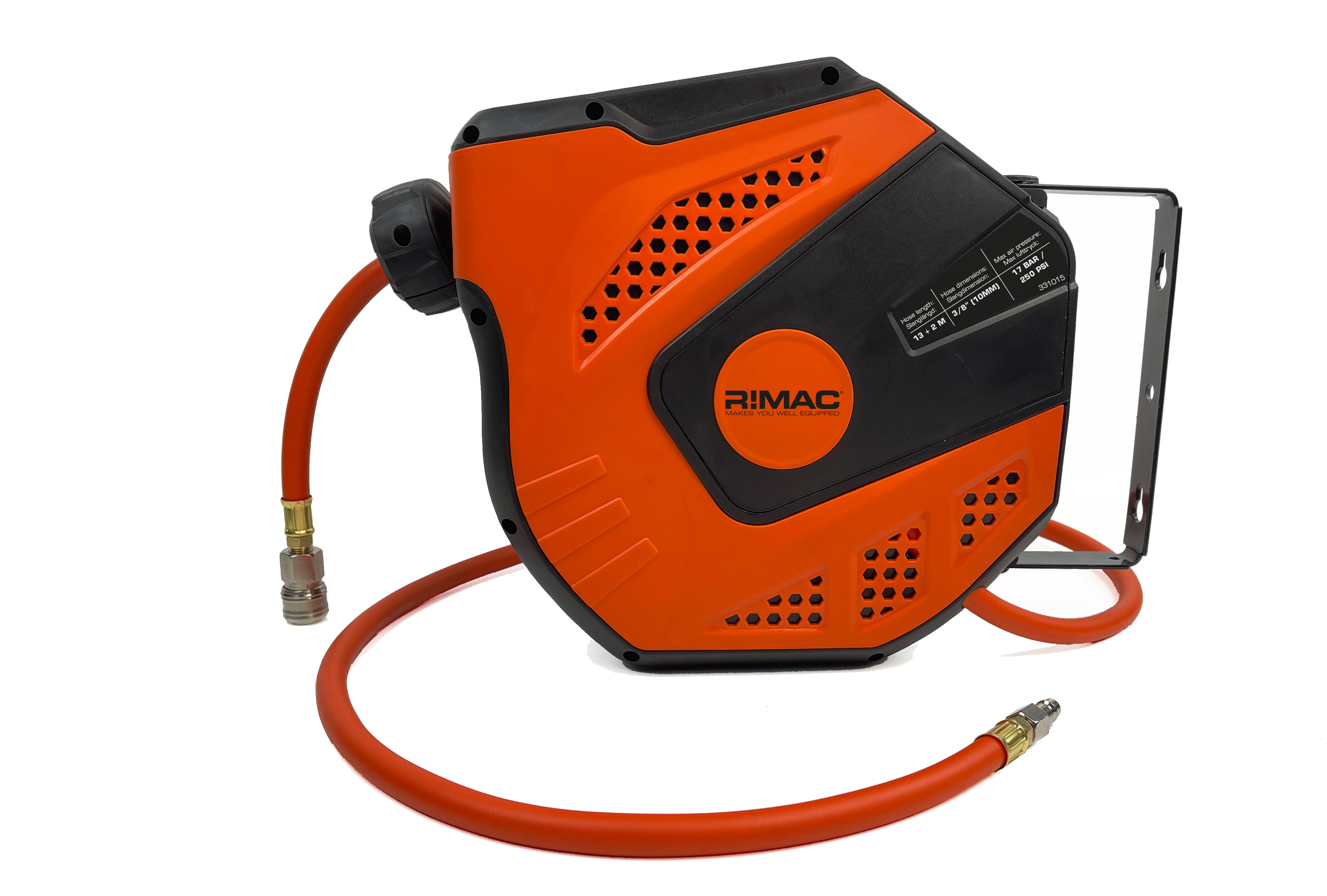 R!MAC Slangeopruller 10mm / 15m Hybrid