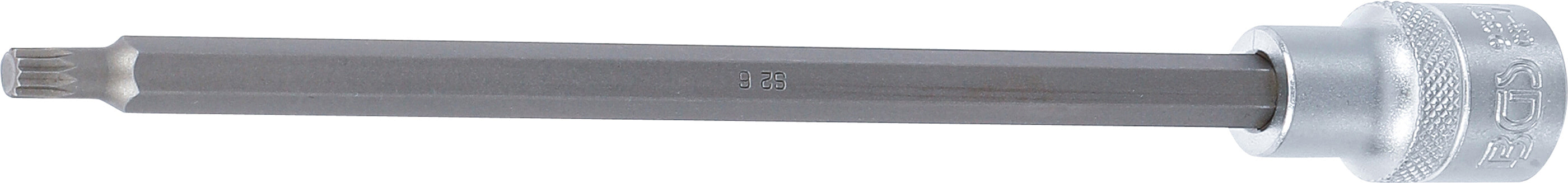 Bitindsats | Længde 200 mm | 12,5 mm (1/2") | Indvendig flertand (til XZN) M6