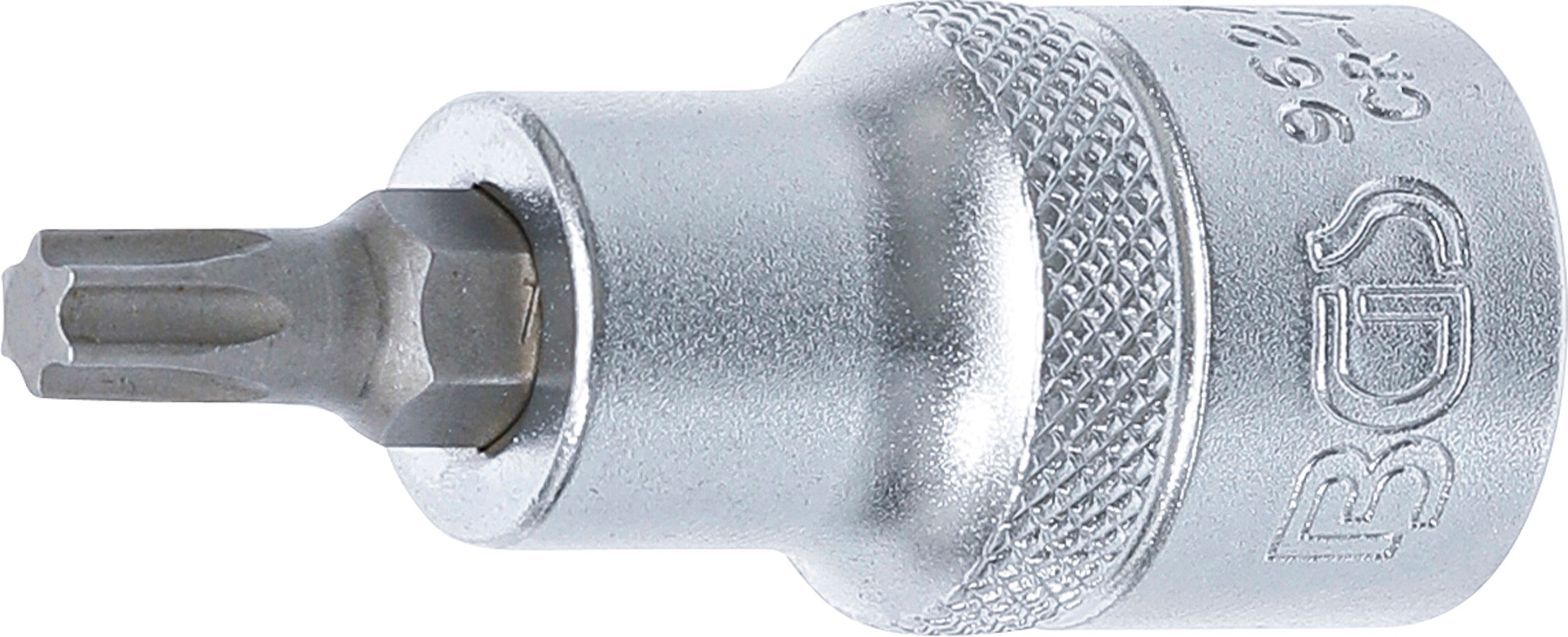 Bitindsats | Længde 55 mm | Indvendig firkant 12,5 mm (1/2") | T-profil (til Torx) T35