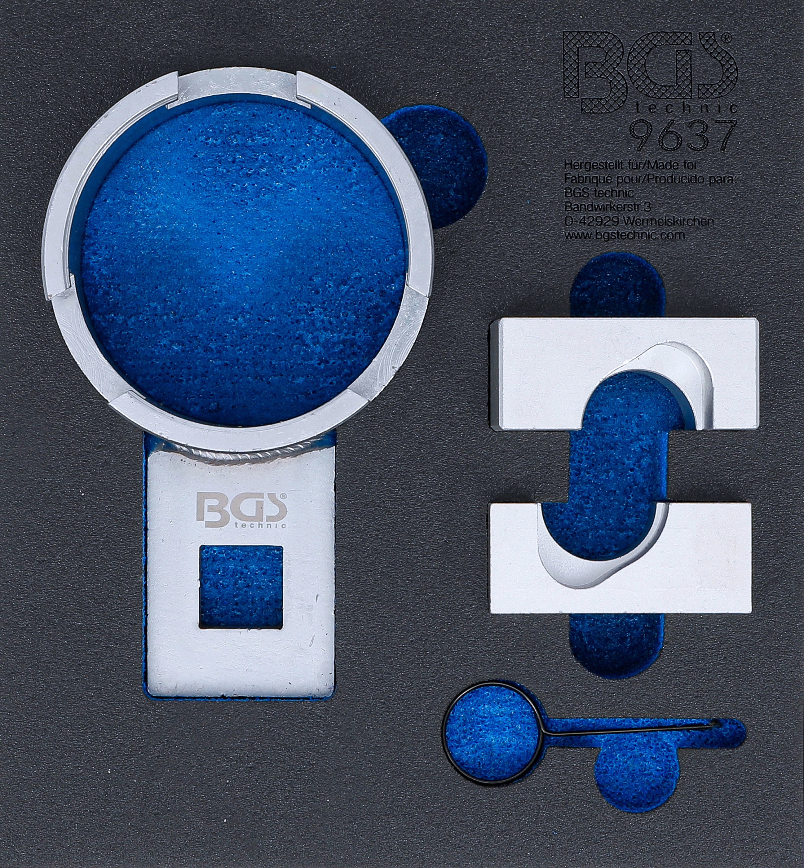 Værkstedsvognsindsats 1/6: Motortuningværktøjssæt | til GM, Opel, Vauxhall, Saab 2.0 Turbo