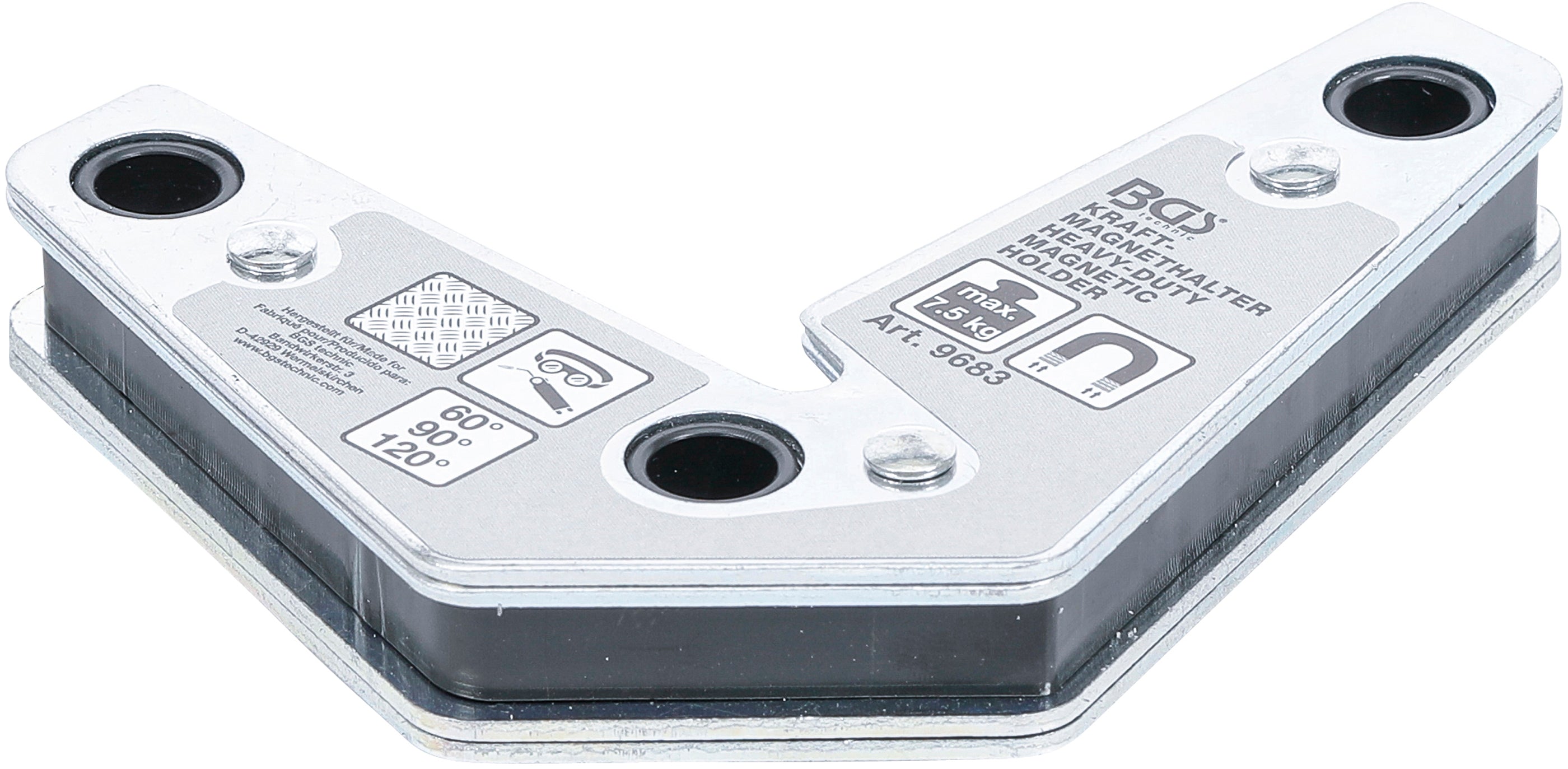 Kraft-magnetholder | L-formet