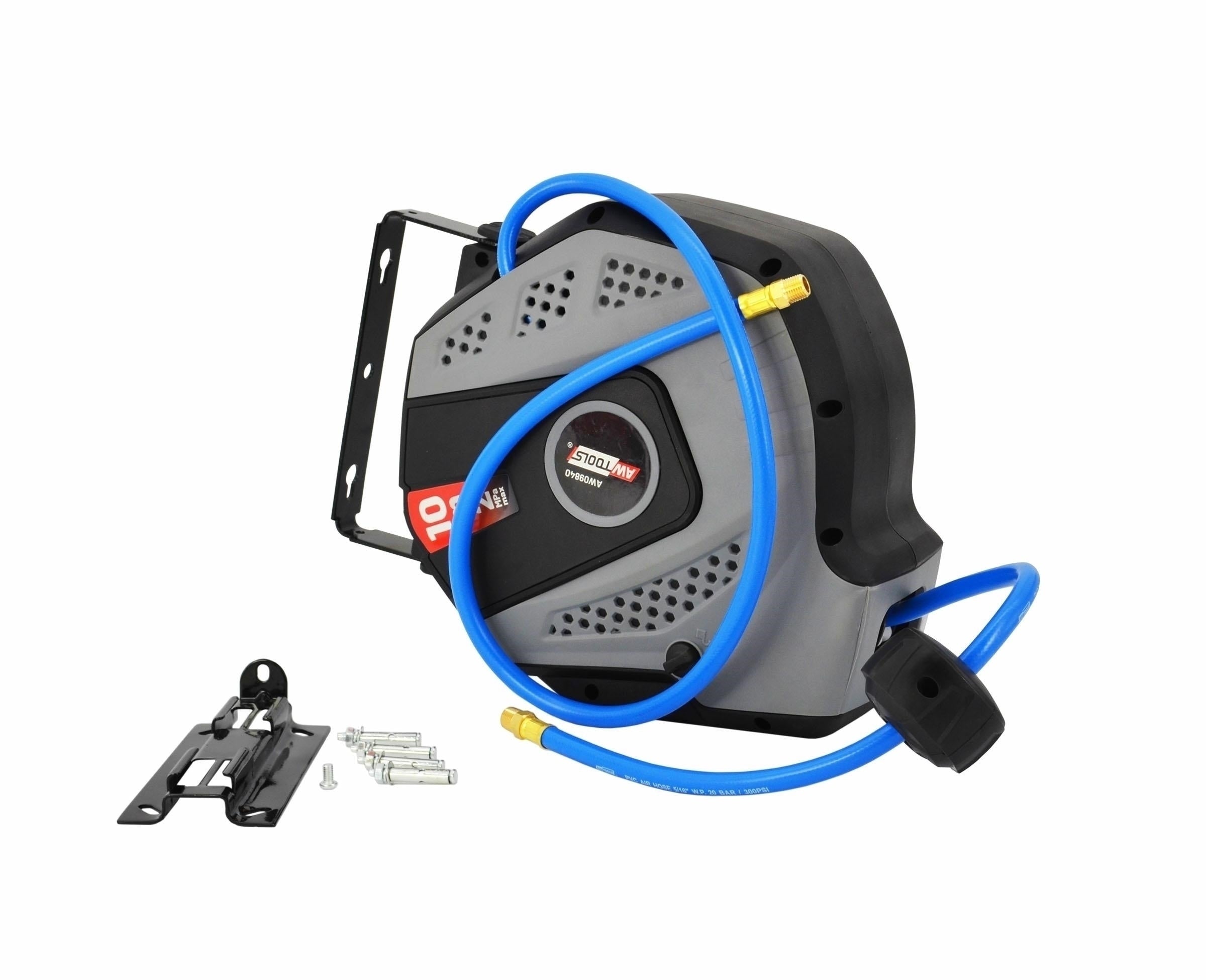 Automatisk trykluftslangeopruller - 8x12mm x 10m