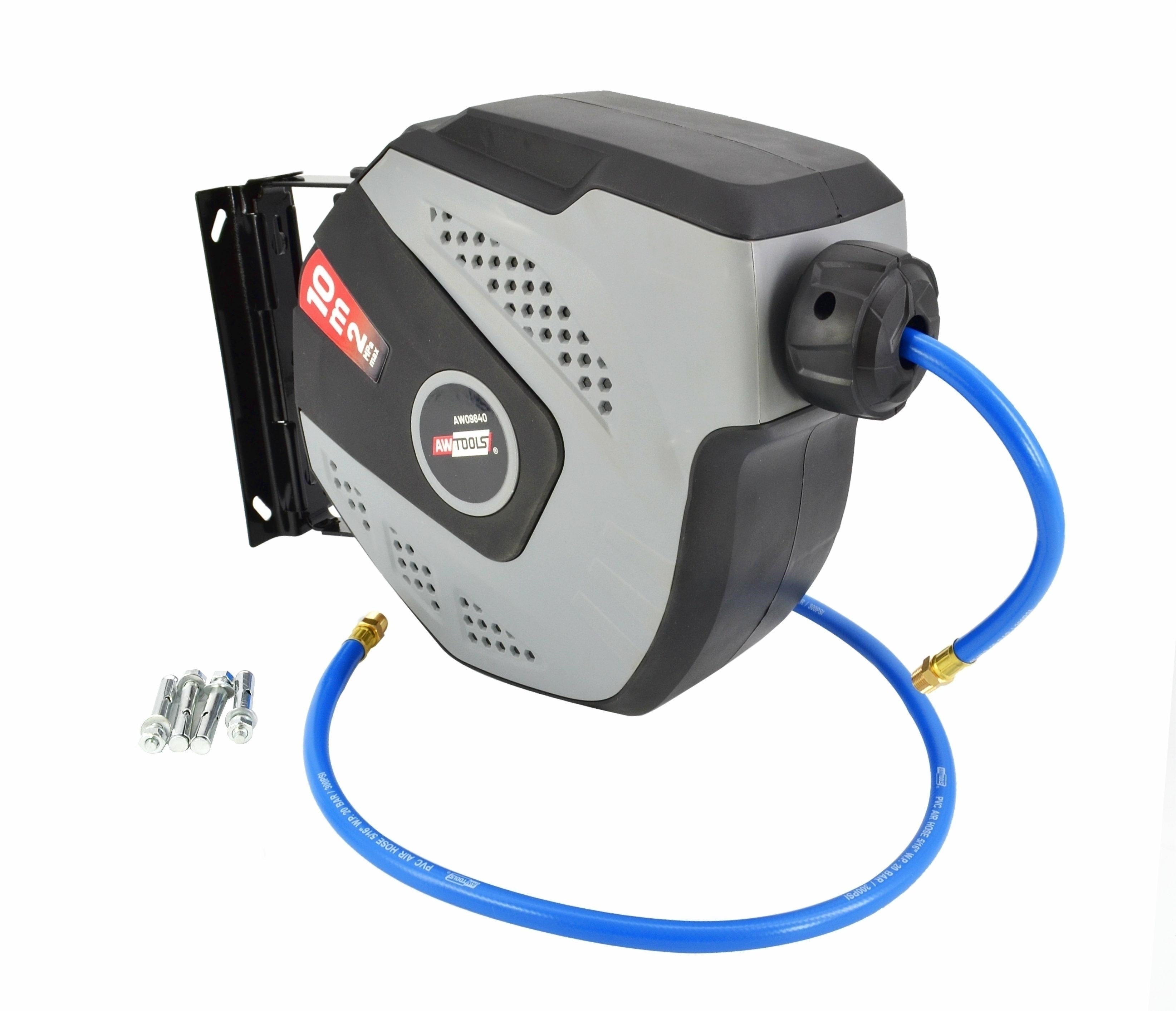 Automatisk trykluftslangeopruller - 8x12mm x 10m