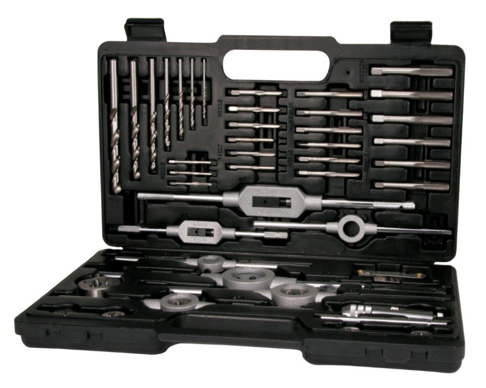 RUKO Bore-/gevindsæt M3-M12 46 dele