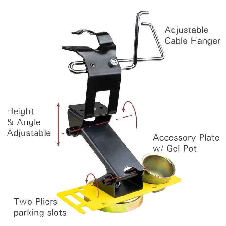 MIG-brænderholder med kabelophæng