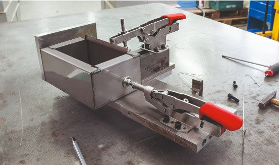 BESSEY Maskinspännare 16mm (vågrät)