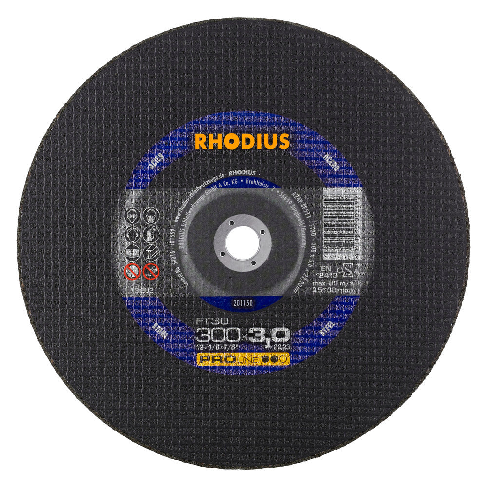 RHODIUS FT30 Skæreskive 300x3,0x22,23 (25 stk.)