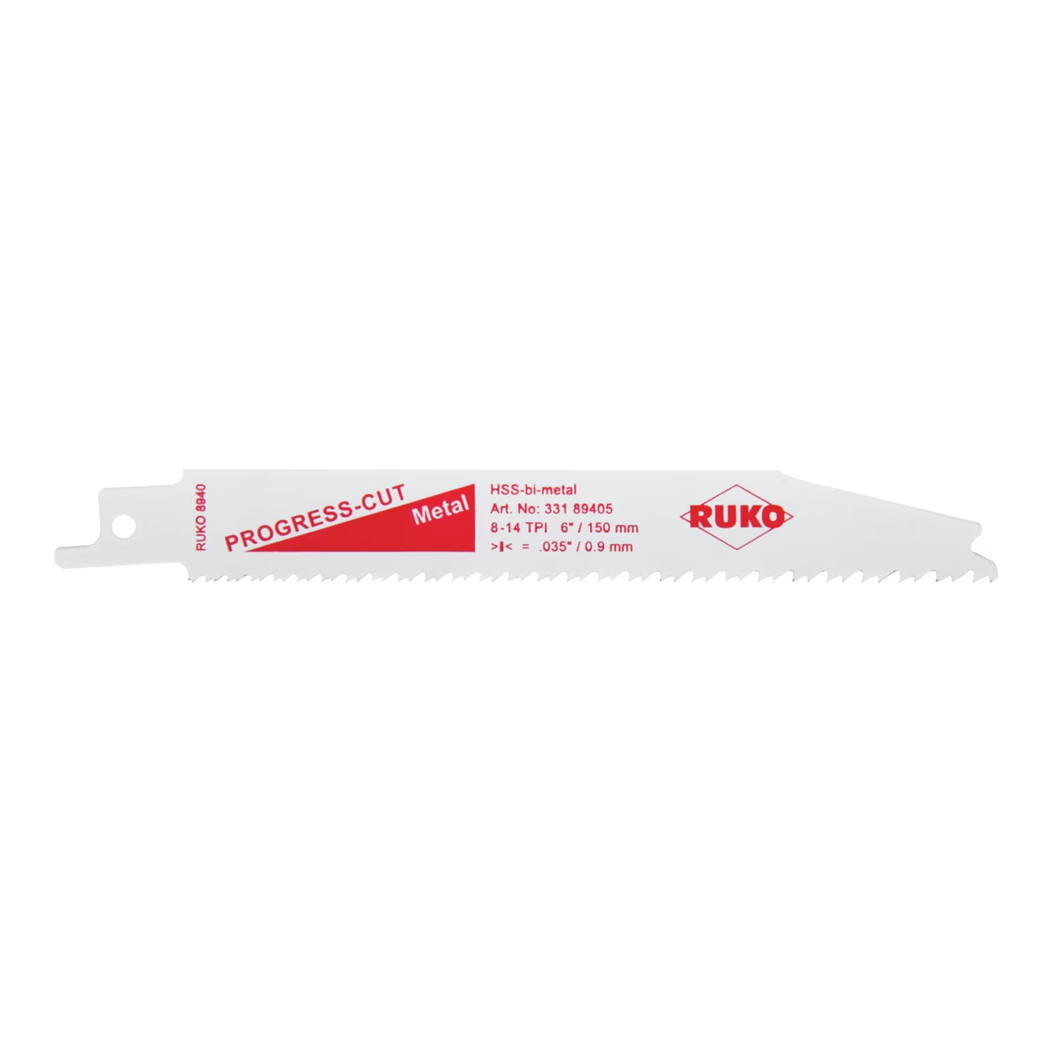 RUKO Tiger savklinge 8940-5 152mm 8-18 tpi