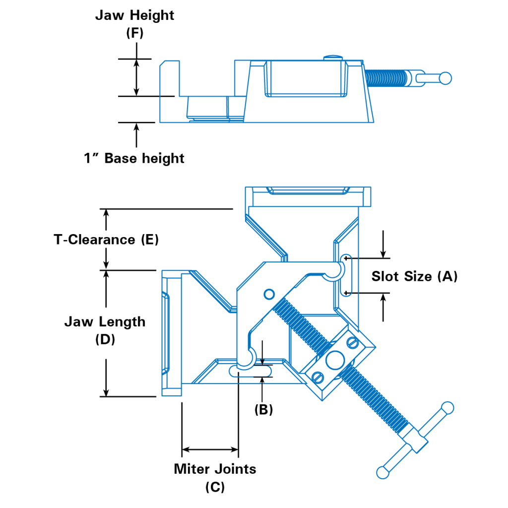 STRONGHAND Svetsvinkeltving 135x64mm