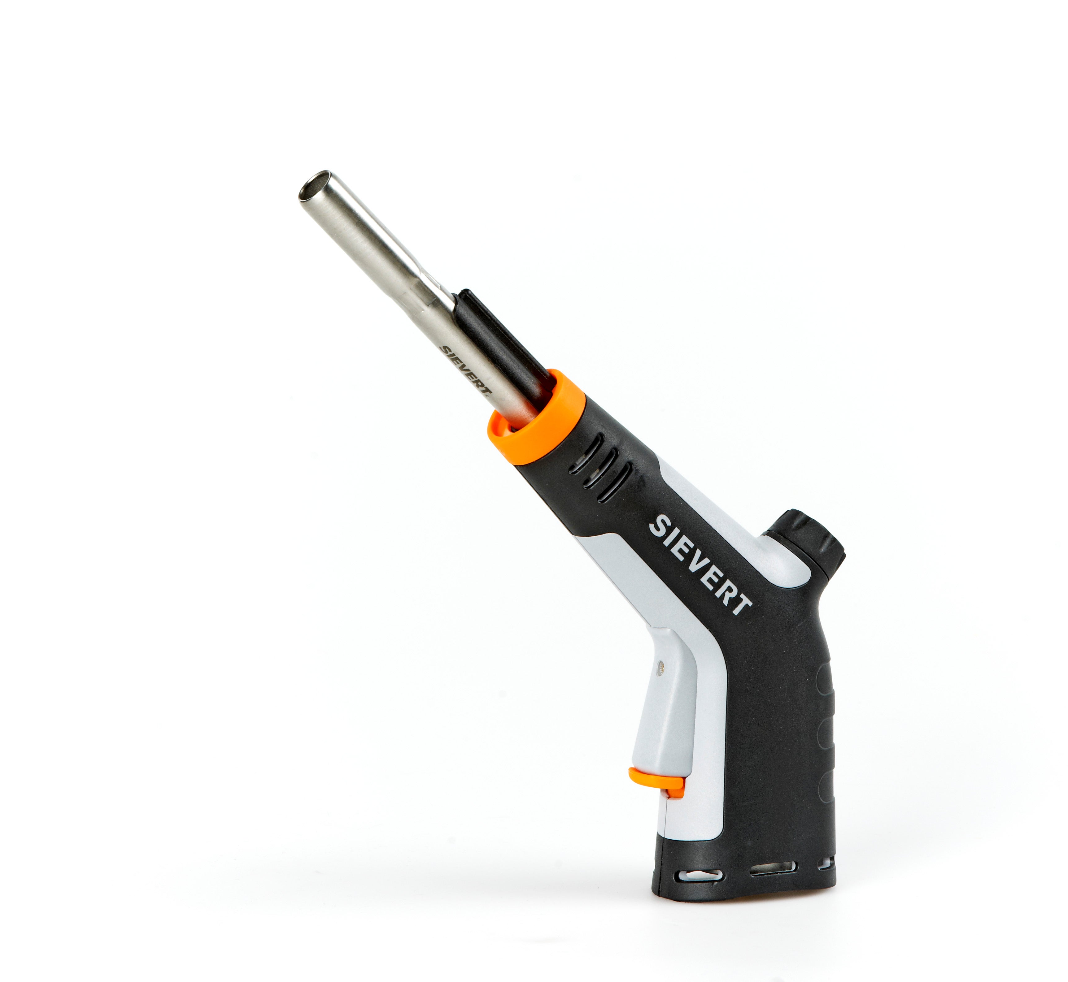 SIEVERT PowerJet-sæt til gasflaske 2000. Inkluderer brænderhåndtag og cyklonbrænder 14 mm. Display