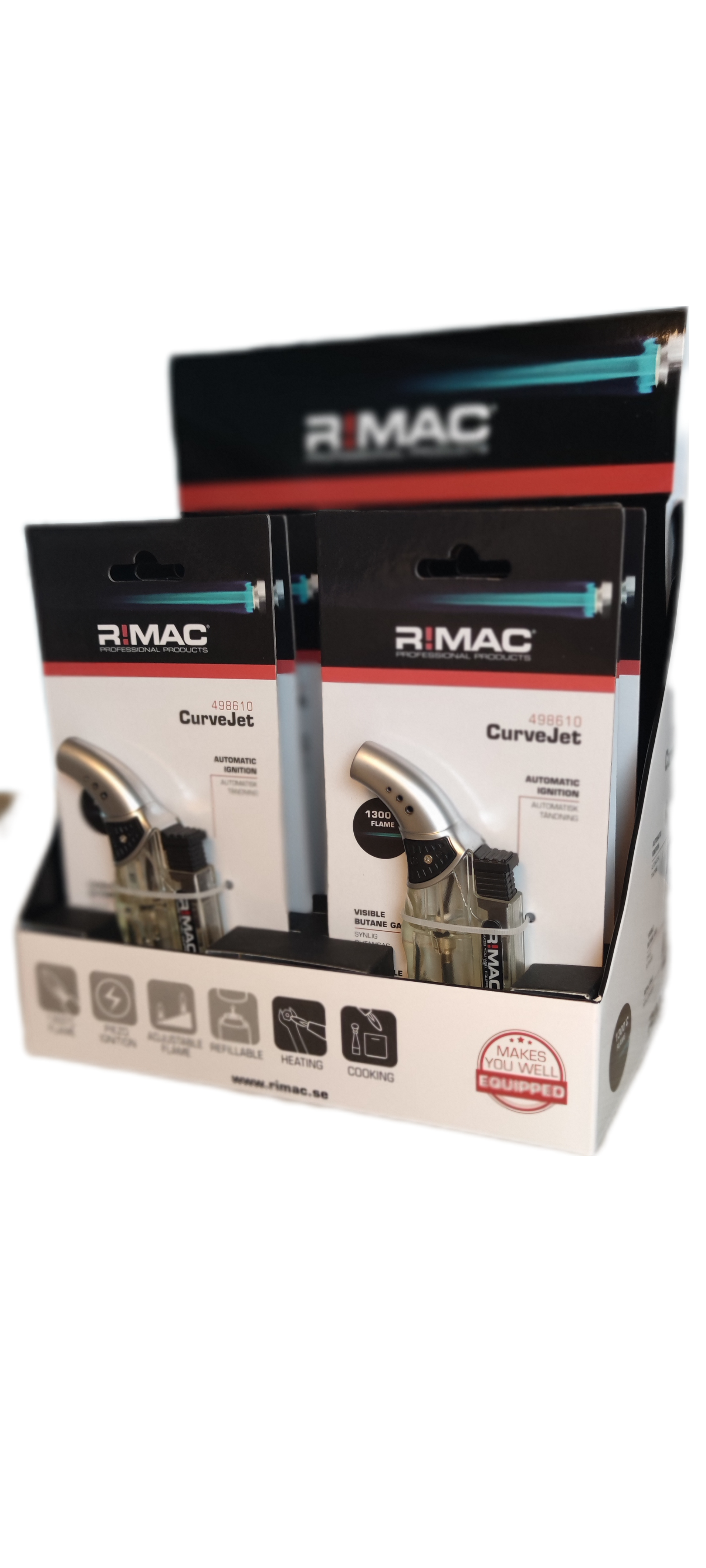 R!MAC CurveJet butangasbrĂŠnder