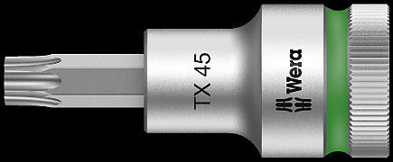 WERA 8767 C HF TX 25 x 60 mm Zyklop bit-top med 1/2"-tilslutning TX 25x60