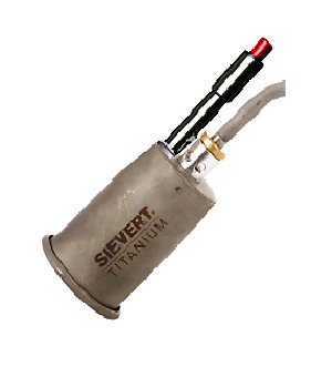 SIEVERT Titanium brænder. 70 mm. Piezo