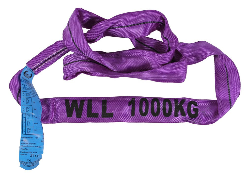 Rundsling Lila 1000kg 1m/2m