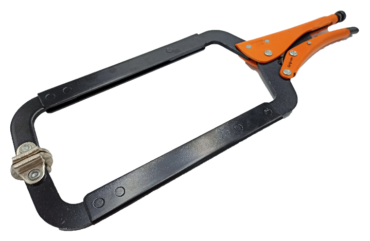 GRIP-ON C-klemmer med drejepuder 0-230 mm