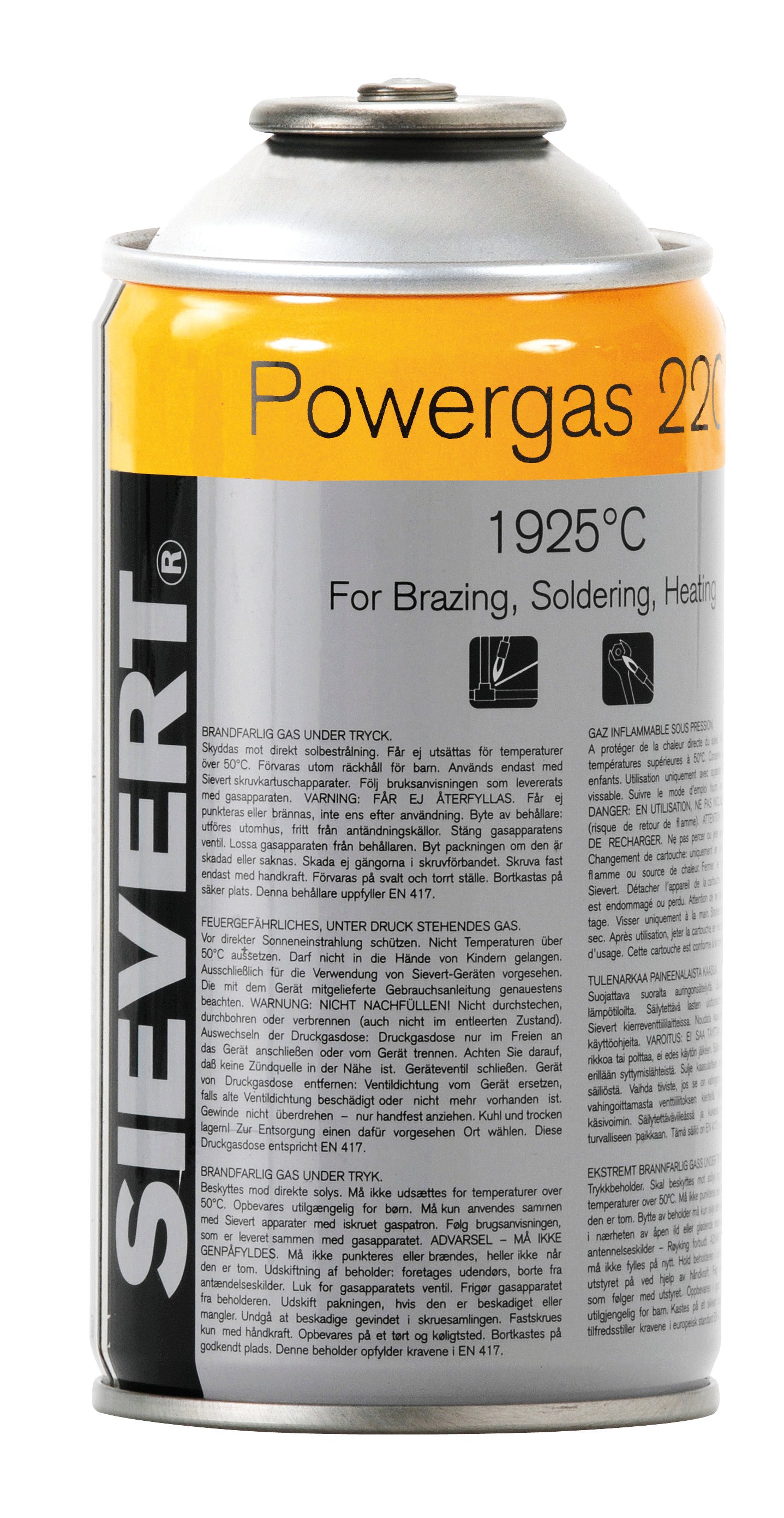 Sievert Powergas 7/16" 175g