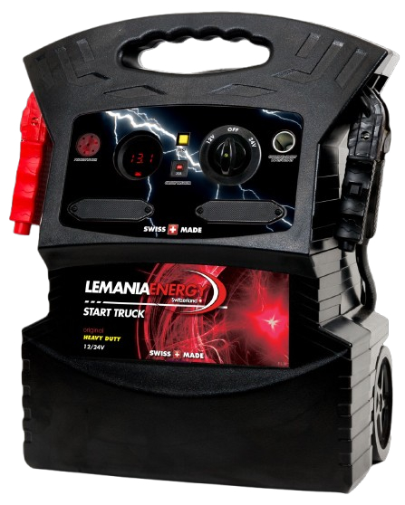 Starterbooster 2x33Ah - 3200/6400Amp inkl. NATO-kontakt