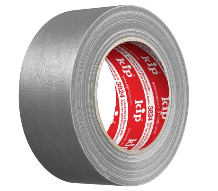 Stoftape Proff Sølv 50mm x 50m (24 stk/pakke)