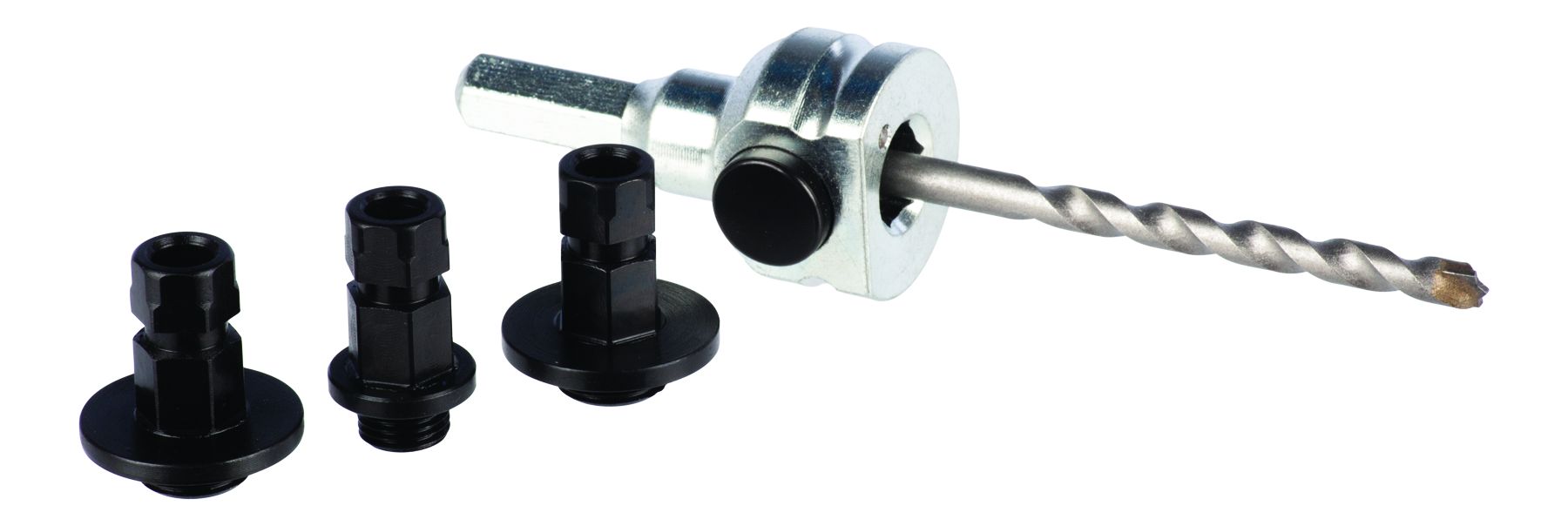 MANDREX Starter Kit MXqs - Arbor HEX 8,5 - HSS Long pilot drill