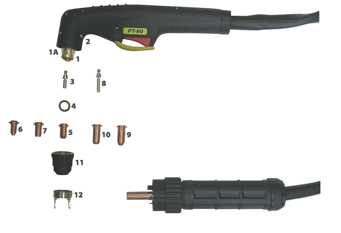 JASIC Gasfördelare PC7002(JP-45PWV) (10 stk förp)