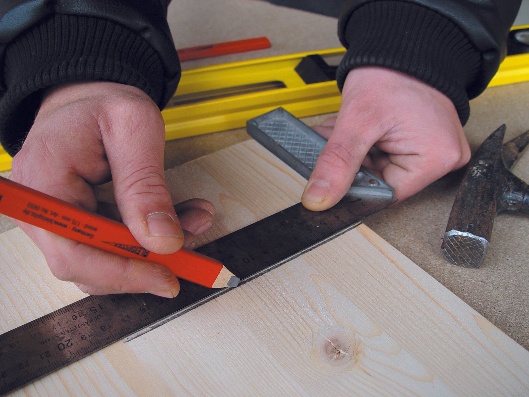 BLEISPITZ Timmermanspenna 175mm 10st